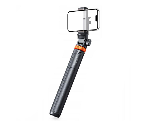 TECH-PROTECT L03S Selfie Stick Tripod Pilot Bluetooth (max 148cm) czarny - 1228044 - zdjęcie 2